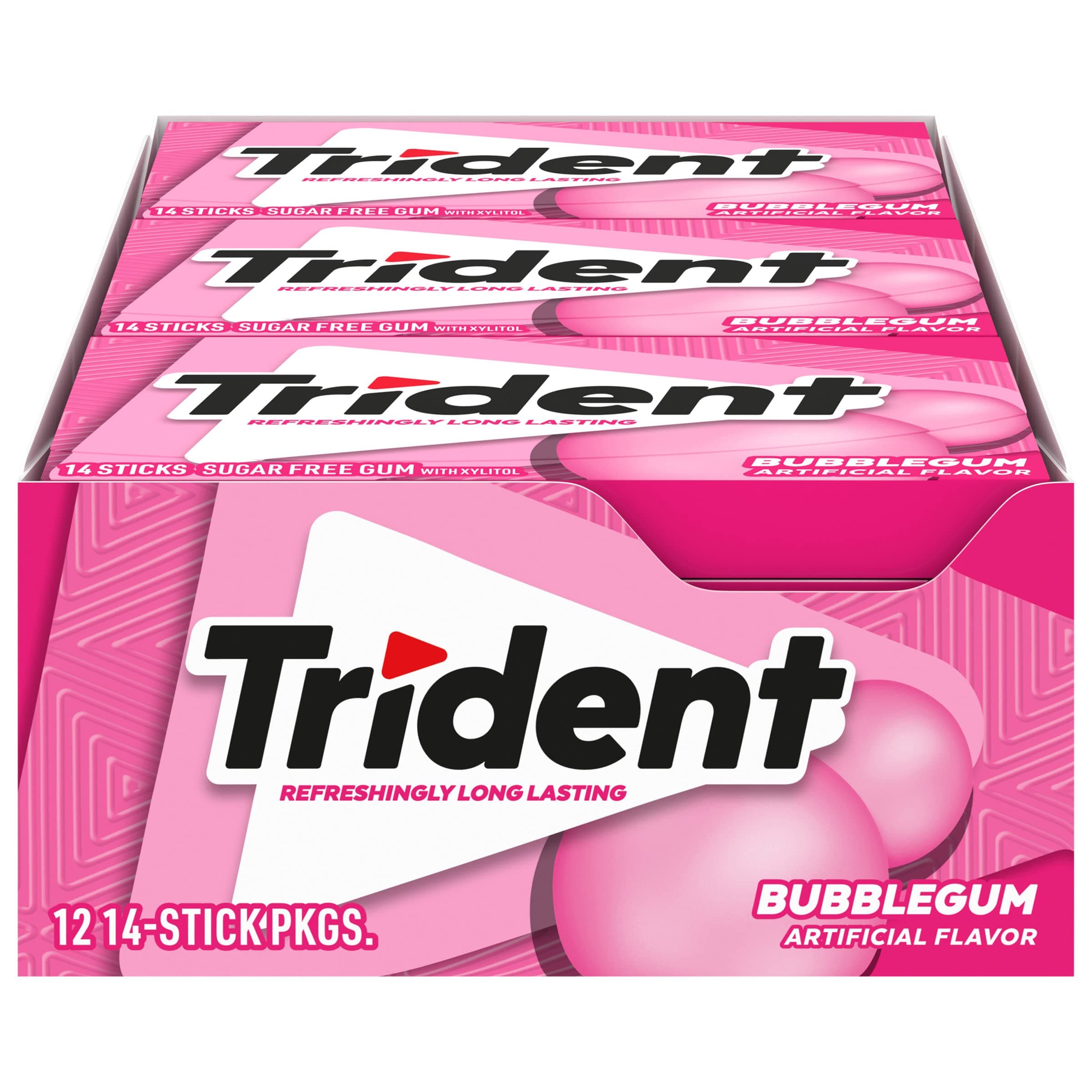 Bubblegum Sugar Free Gum, 12 X 14