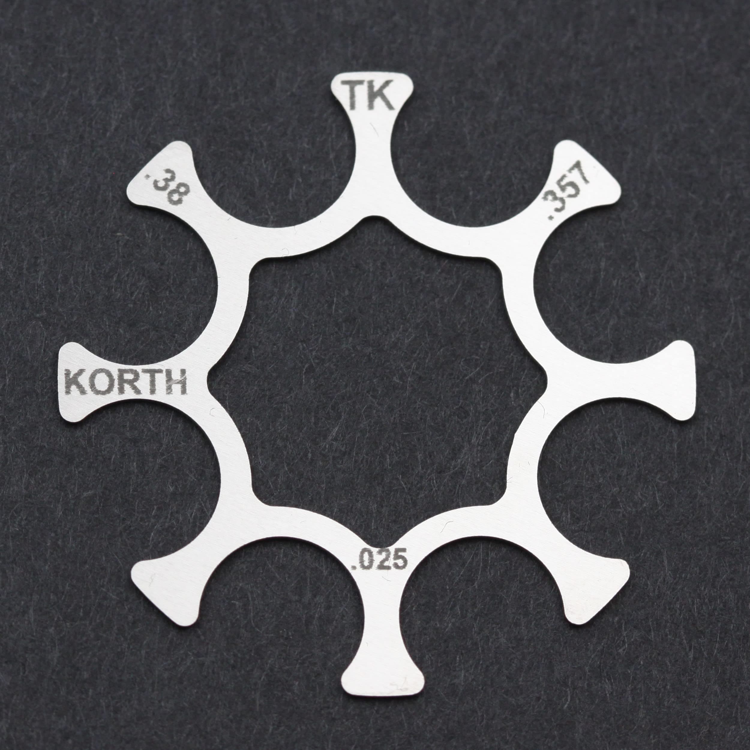 10 Moon Clips - Premium Moon Clip for Korth NXS .38/.357 Revolver | Speedy Stainless Steel Moon Clips for Easy Loading and Unloading | Made in USA