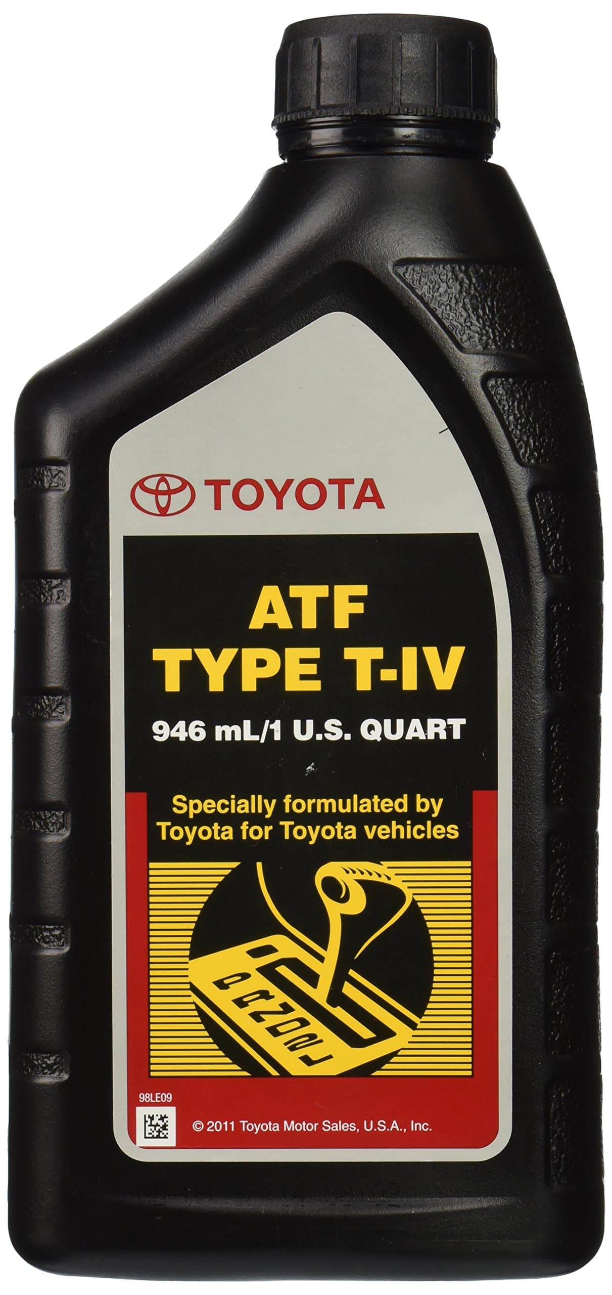 Toyota 00279-000T4-0 Lexus ATF Automatic Transmission Fluid, Black