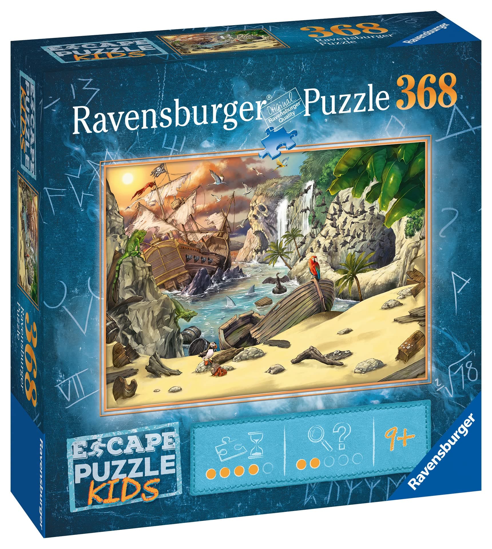 Ravensburger Pirate's Peril Escape Room Mystery Challenge Jigsaw Puzzle for Kids and Adults Age 9 Years Up - 368 PiecesThe Forest Stewardship Council