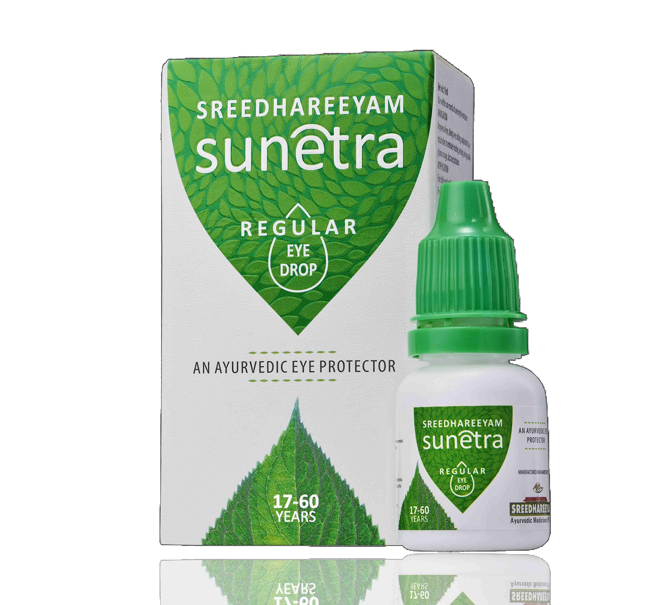 Sunetra Regular Herbal Eye-drops (17-60 Years Age)