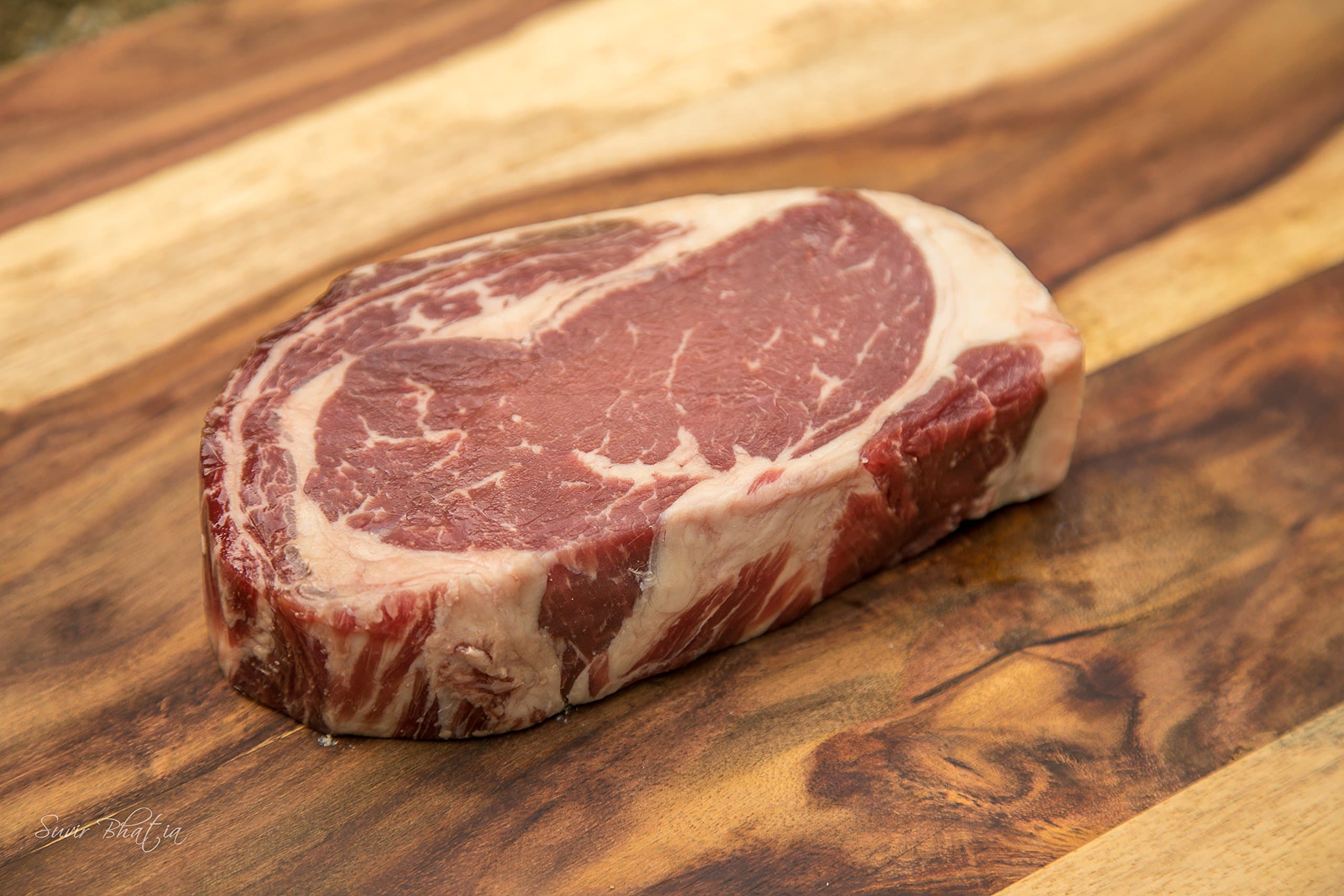 Southern Meat Co - Premium USDA Choice Angus Delmonico Boneless Ribeye Steak (Pack of FOUR 14 oz Ribeyes)