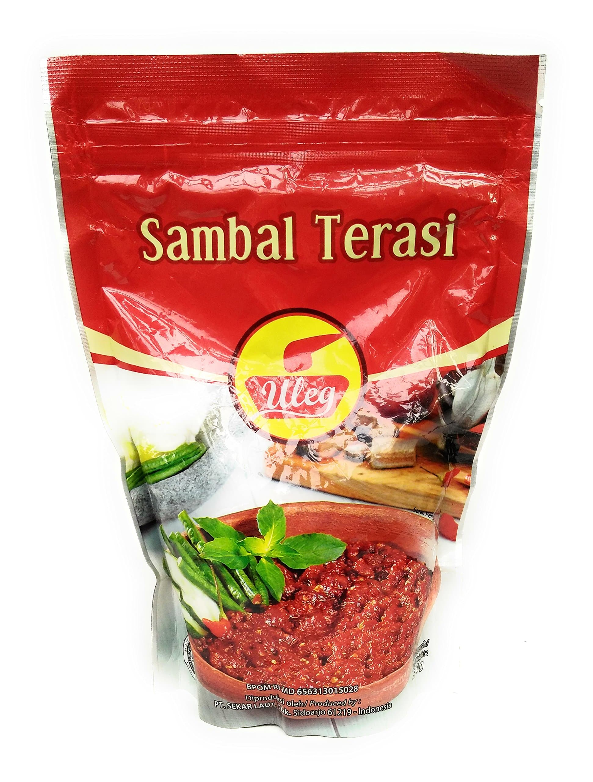 Finna Uleg Sambal Terasi (Chili Shrimp Paste), 500 Gram