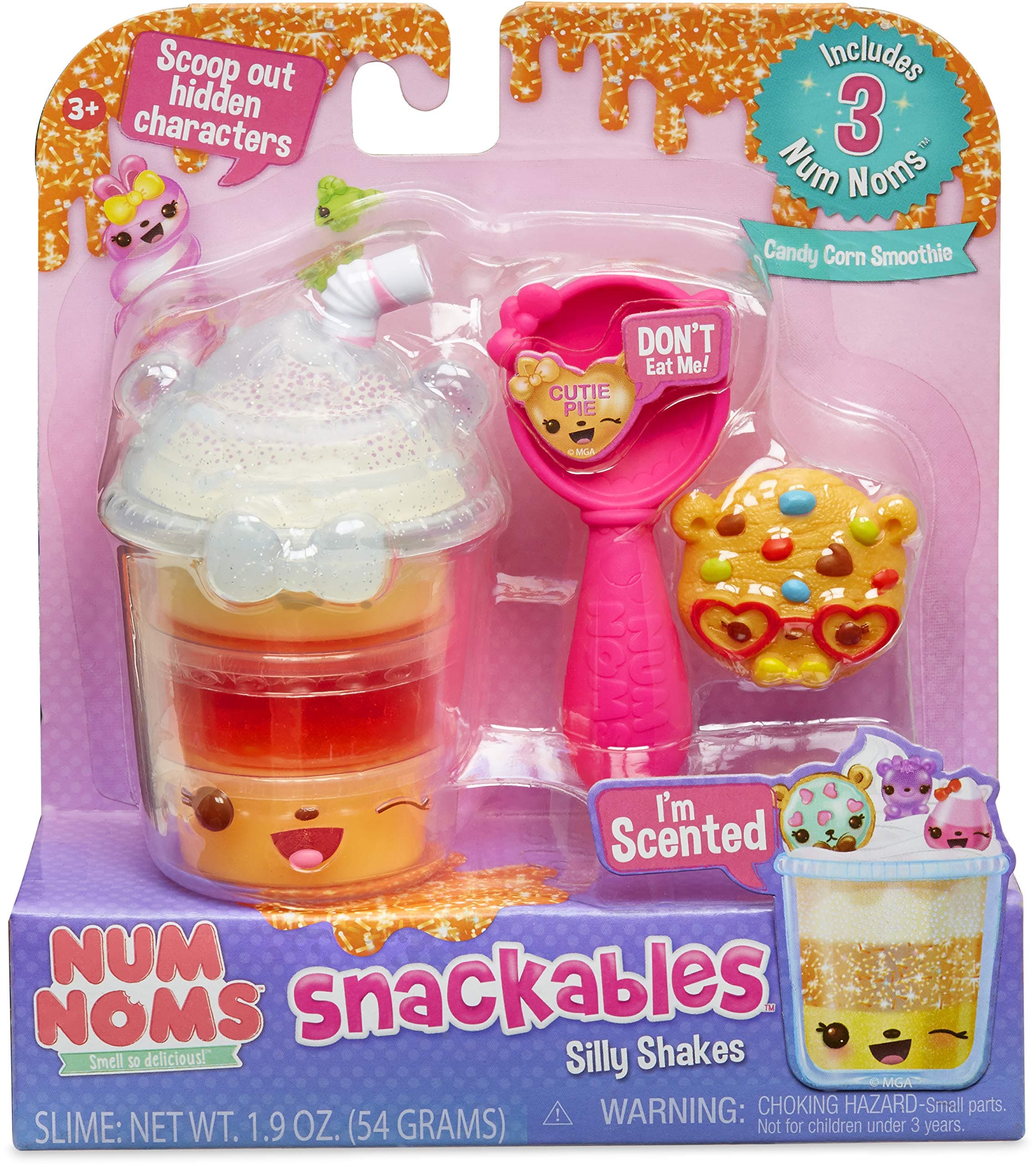 Num NomsSnackables Silly Shakes- Candy Corn Smoothie