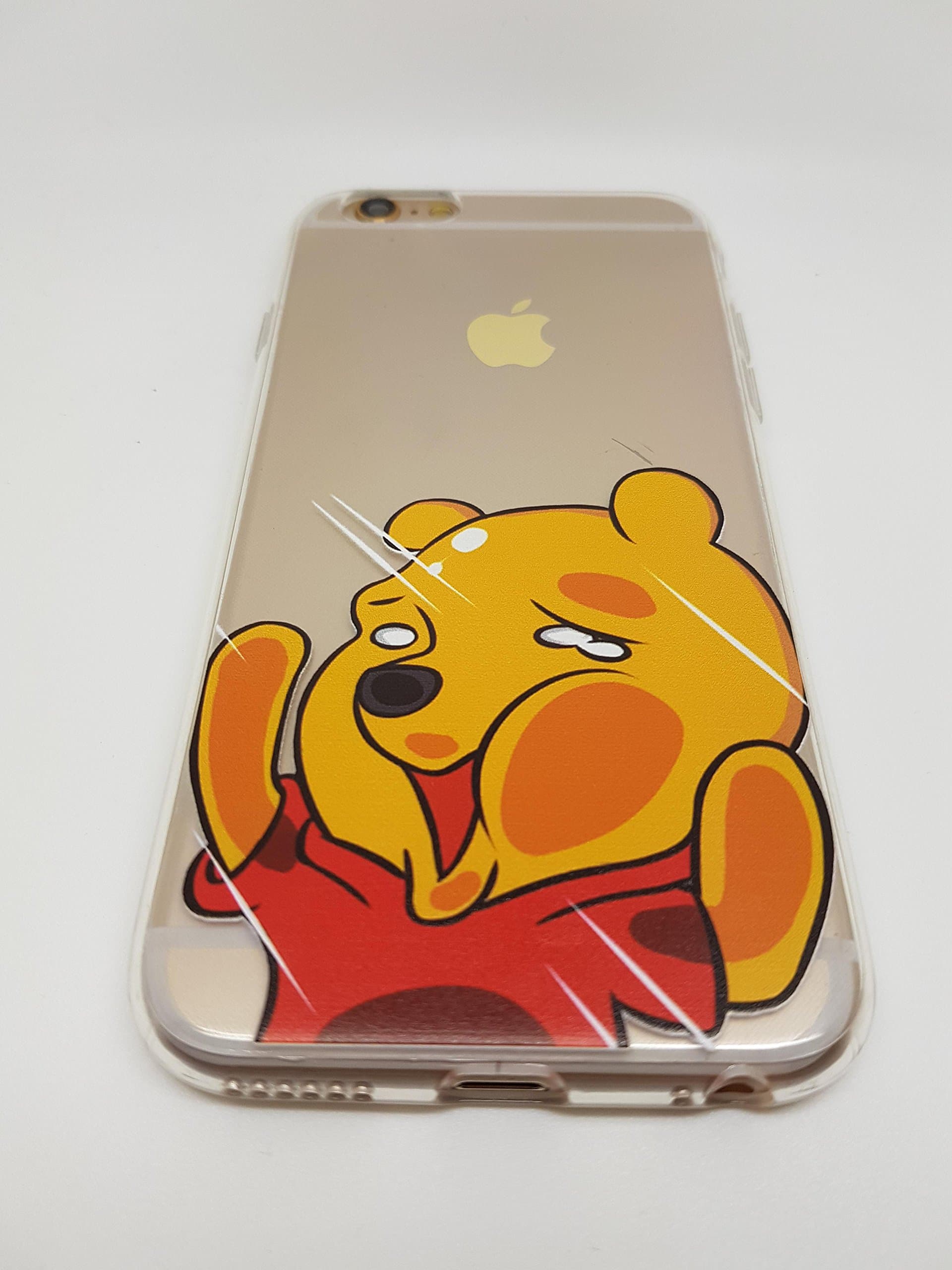 iPhone & Samsung Soft Cartoon Superhero Characters Inspired Chibi Anime Kawaii Manga Phone Case With D Company™ Phone Stand (iPhone 7 Plus, Winnie Anime)