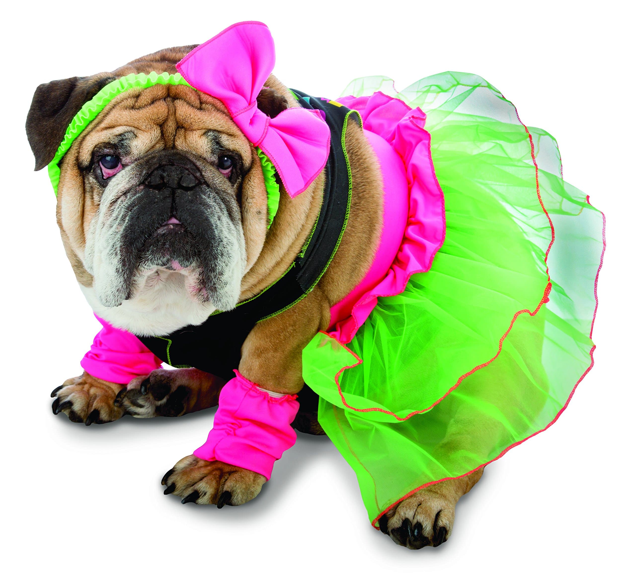 Rasta Imposta 80's Party Dog Costume, X-Large