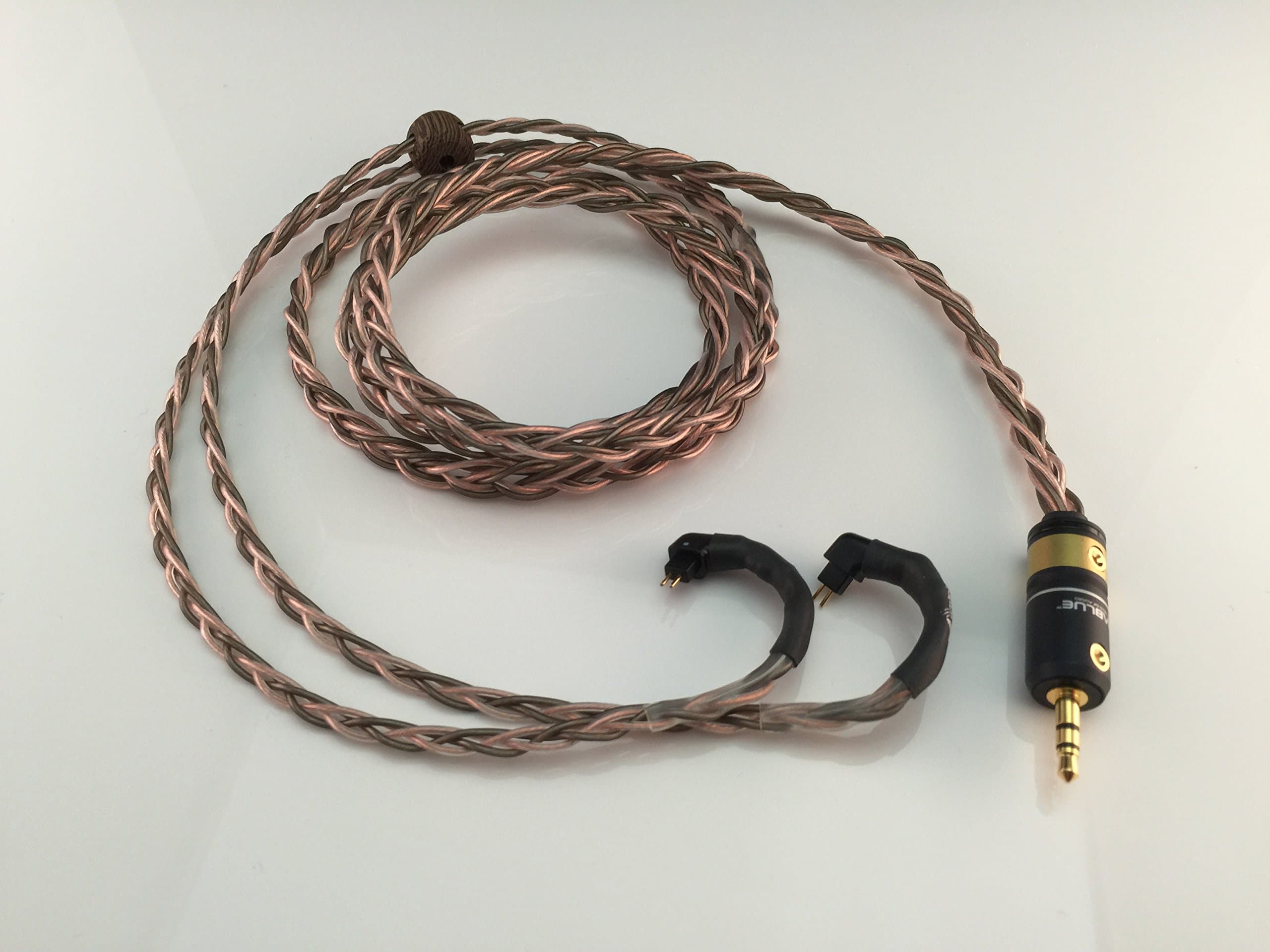 Audio TWag v3 & TWcu v3 Hybrid CIEM (Two-Pin) Replacement Upgrade cable for JHAudio / Westone / 1964ears / Vision Ears / Unique Melody / NOBLE / Empire Ears and other CIEMs